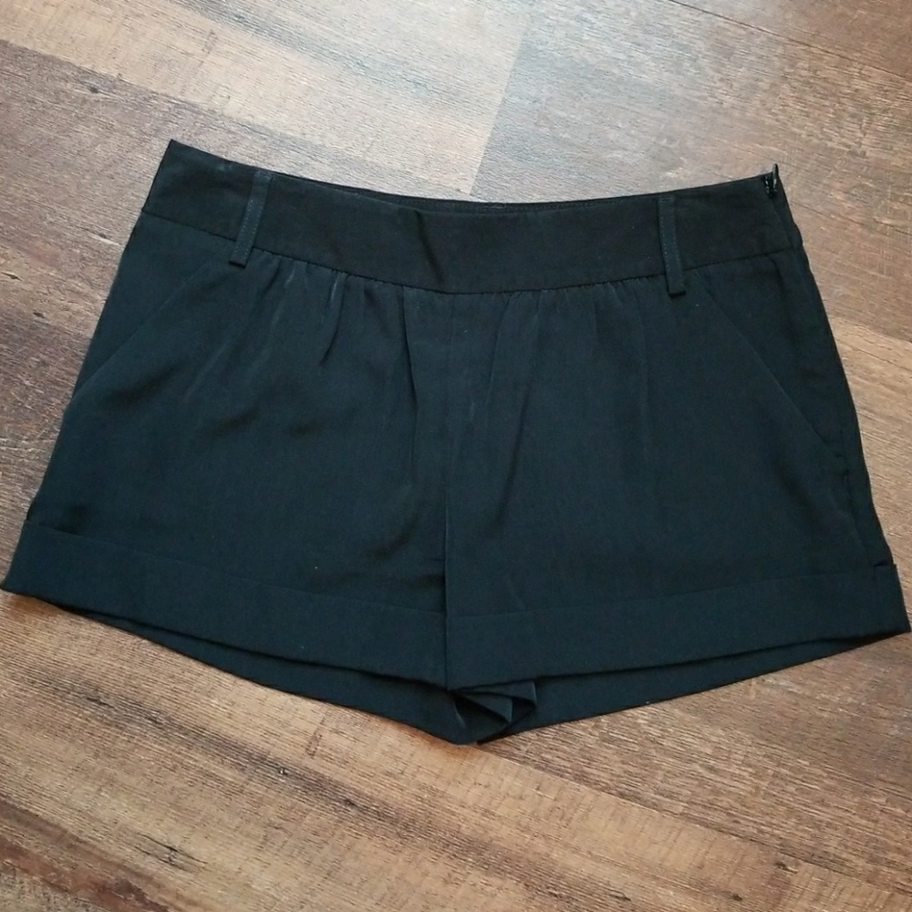 Express Black Shorts
